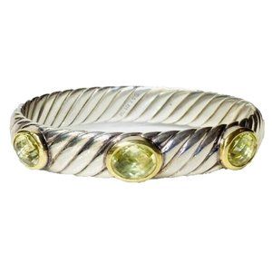David Yurman Hinged Renaissance Bangle Bracelet